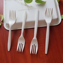  壹次性高檔西餐叉 玉米澱粉環保可降解材質多種尺寸可選