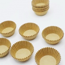 本色蛋糕紙杯耐高溫圓形烘焙紙托用具防油一次性馬芬杯食品級批發