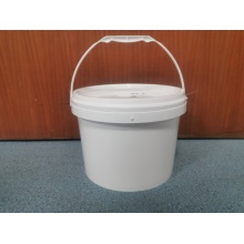 6.25公升白色塑膠桶連手挽