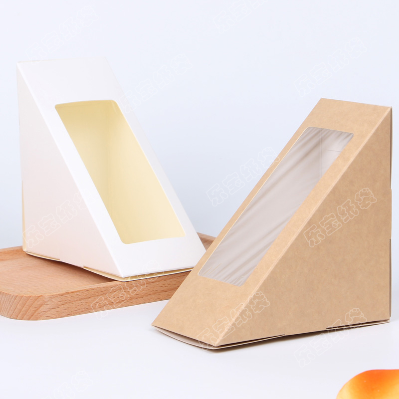 三文治天窗紙盒(白色)(185x80x130(H)mm)(1000個/盒)